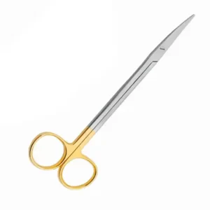 Gold Handle Straight Surgical Scissors by Uprise Aesthetics