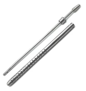 Poole Suction Tube Instrument for Surgical Fluid Aspiration
